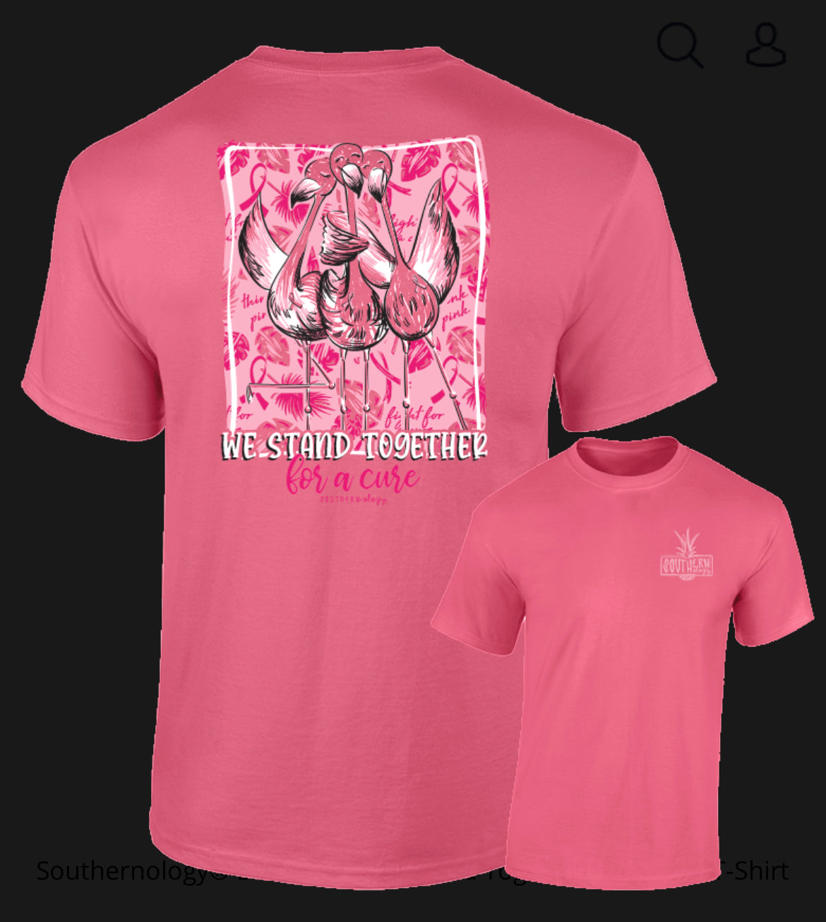 Southernology Breast Cancer Stand Together T Shirt*