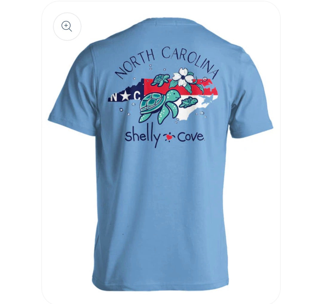 Shelly Cove NC Turtles Tshirt