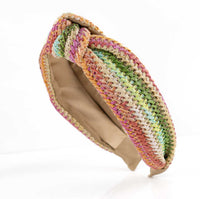 Straw Knotted Headband*