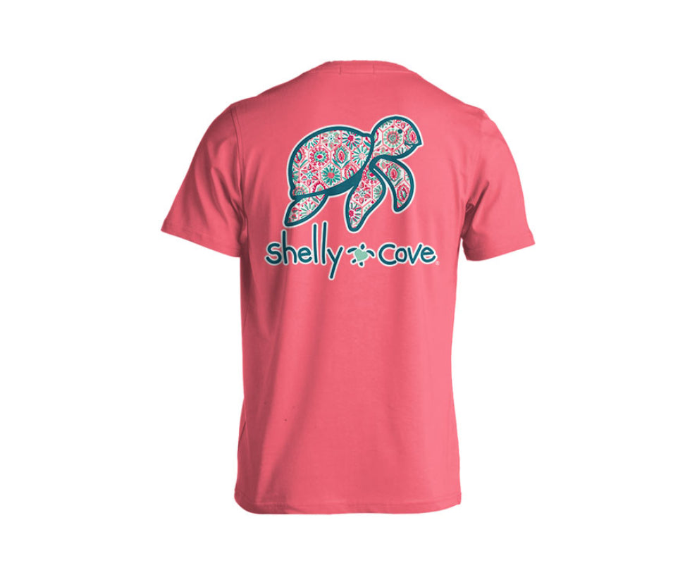 Shelly Cove Paisley Pattern SS Tshirt*
