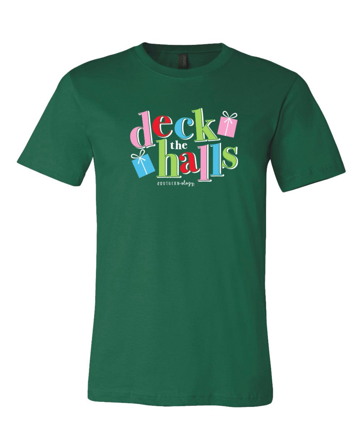 Southernology SS Deck the Halls Statement Tshirt*