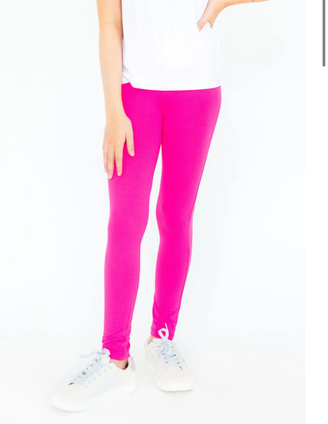 YOUTH Hot Pink Leggings