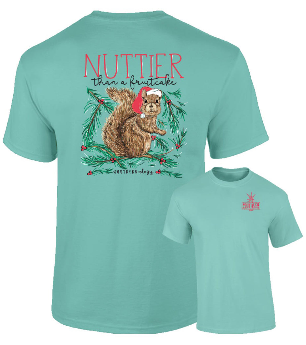 Southernology Nutty Fruitcake Holiday SS Tshirt*