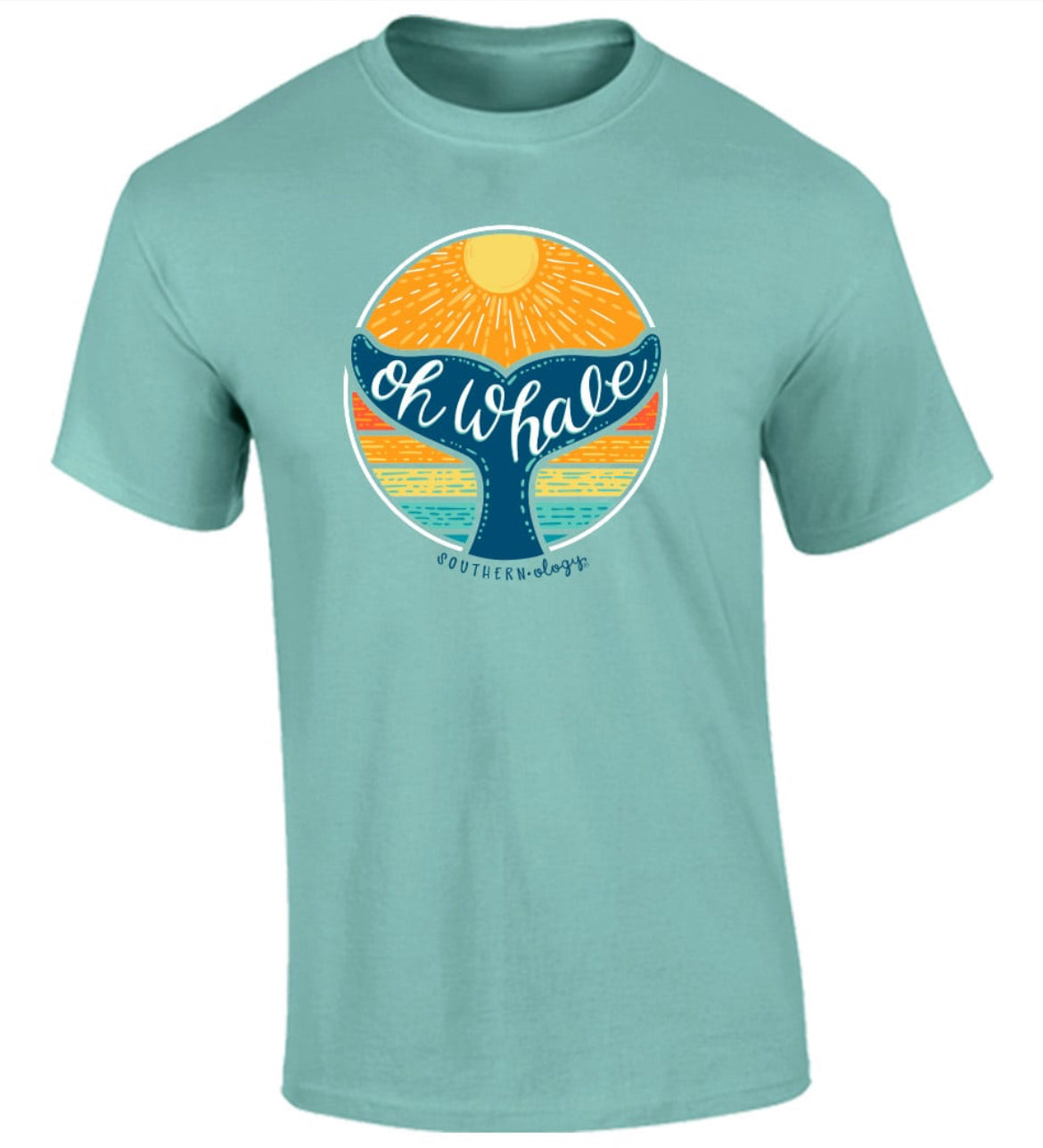 Southernology Whale Sunset SS Tshirt*