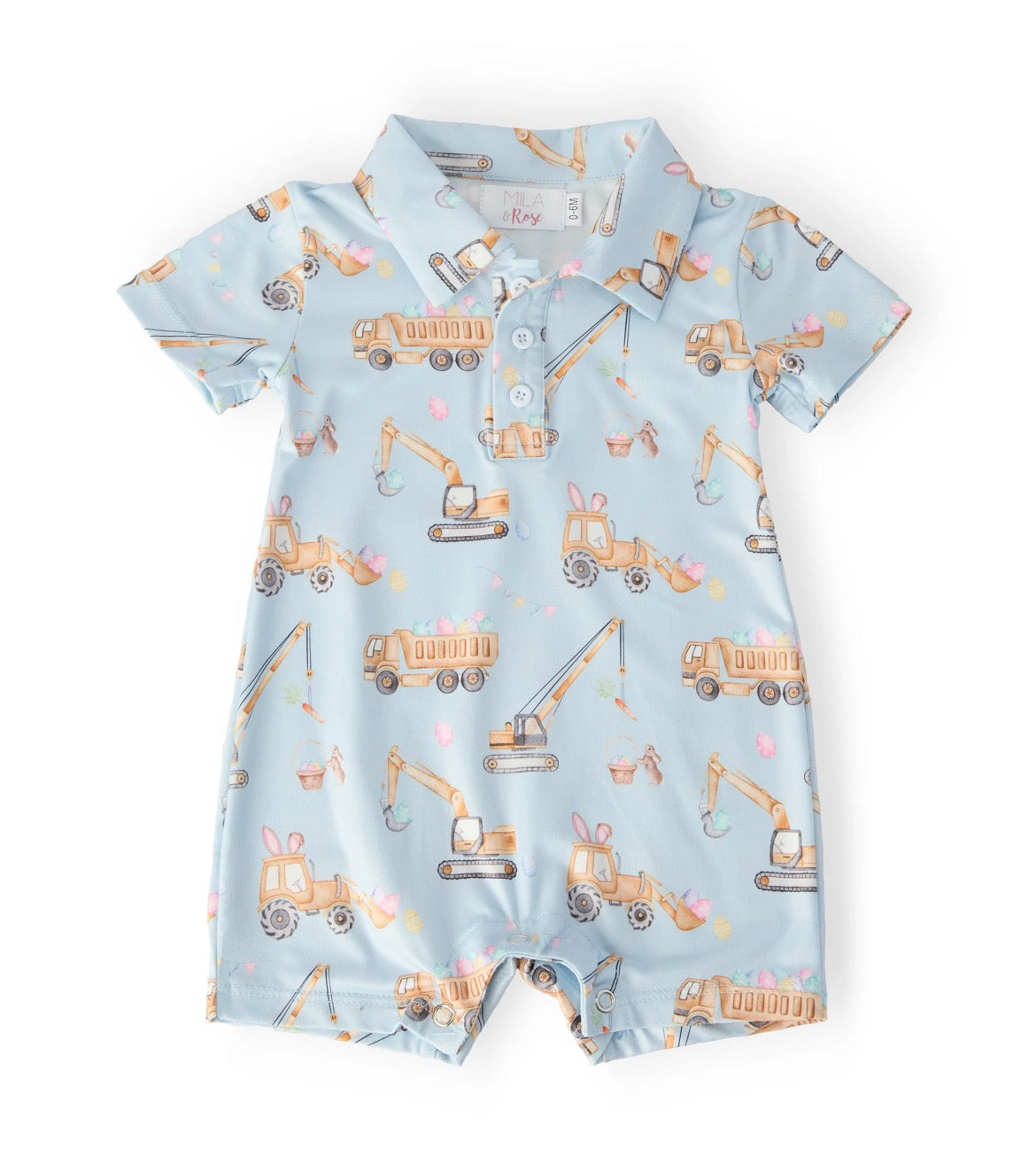Bunny Builder Polo One-Piece