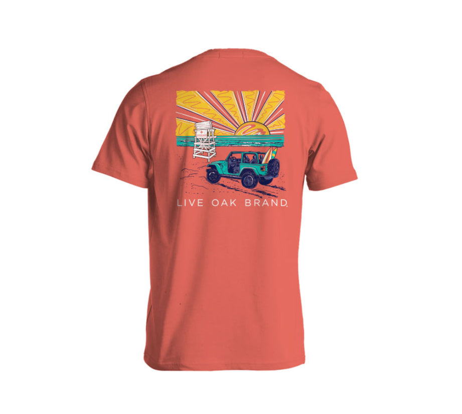 Live Oak Sunset SS Tshirt*