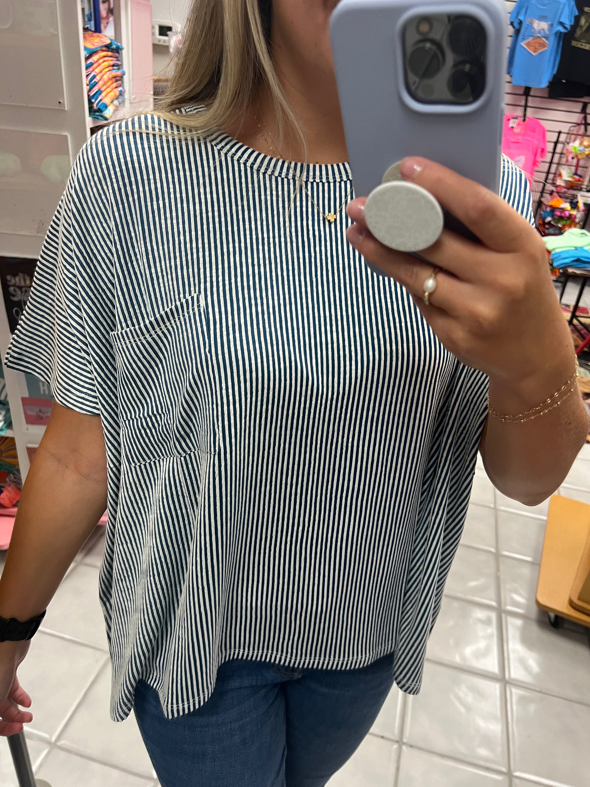 Ribbed SS Top