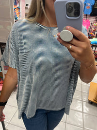 Ribbed SS Top