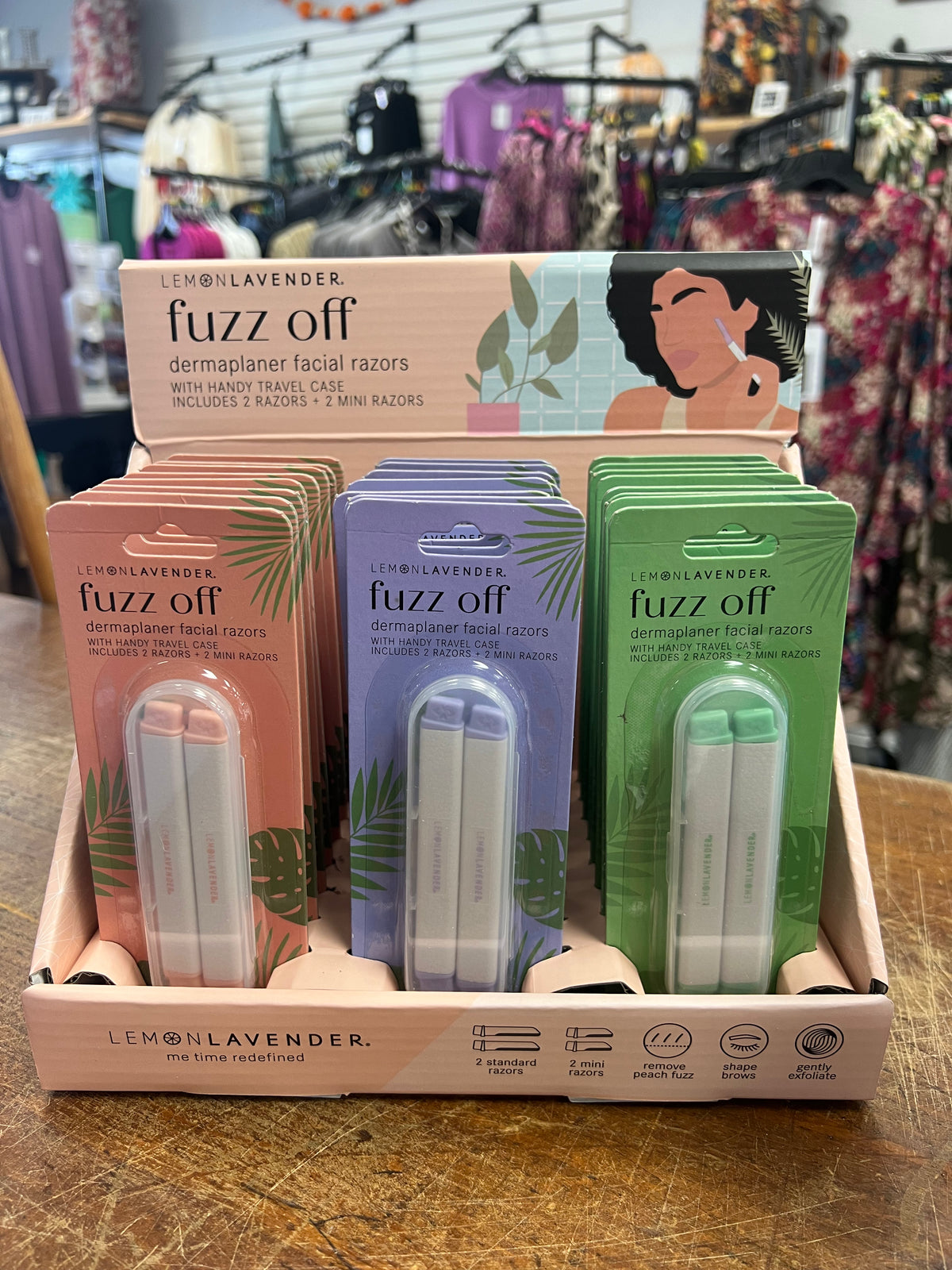 Fuzz Off Dermaplaner Facial Razors