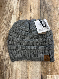 CC Ponytail Beanie