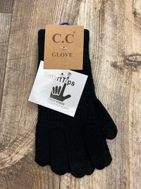 CC Solid Ribbed Gloves