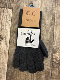 CC Solid Ribbed Gloves