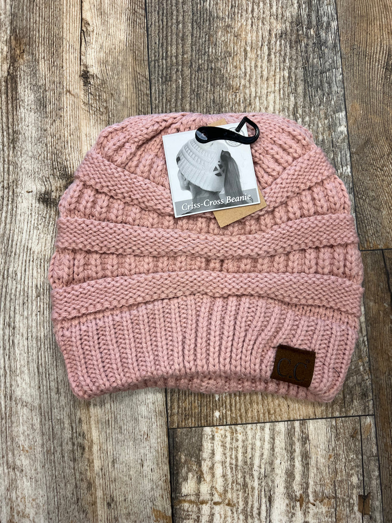 CC Criss Cross Knit Beanies
