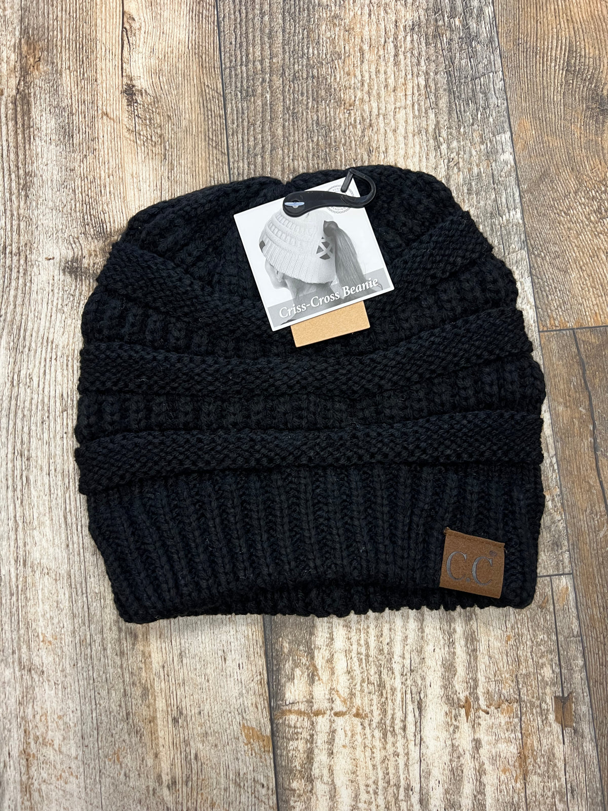 CC Criss Cross Knit Beanies