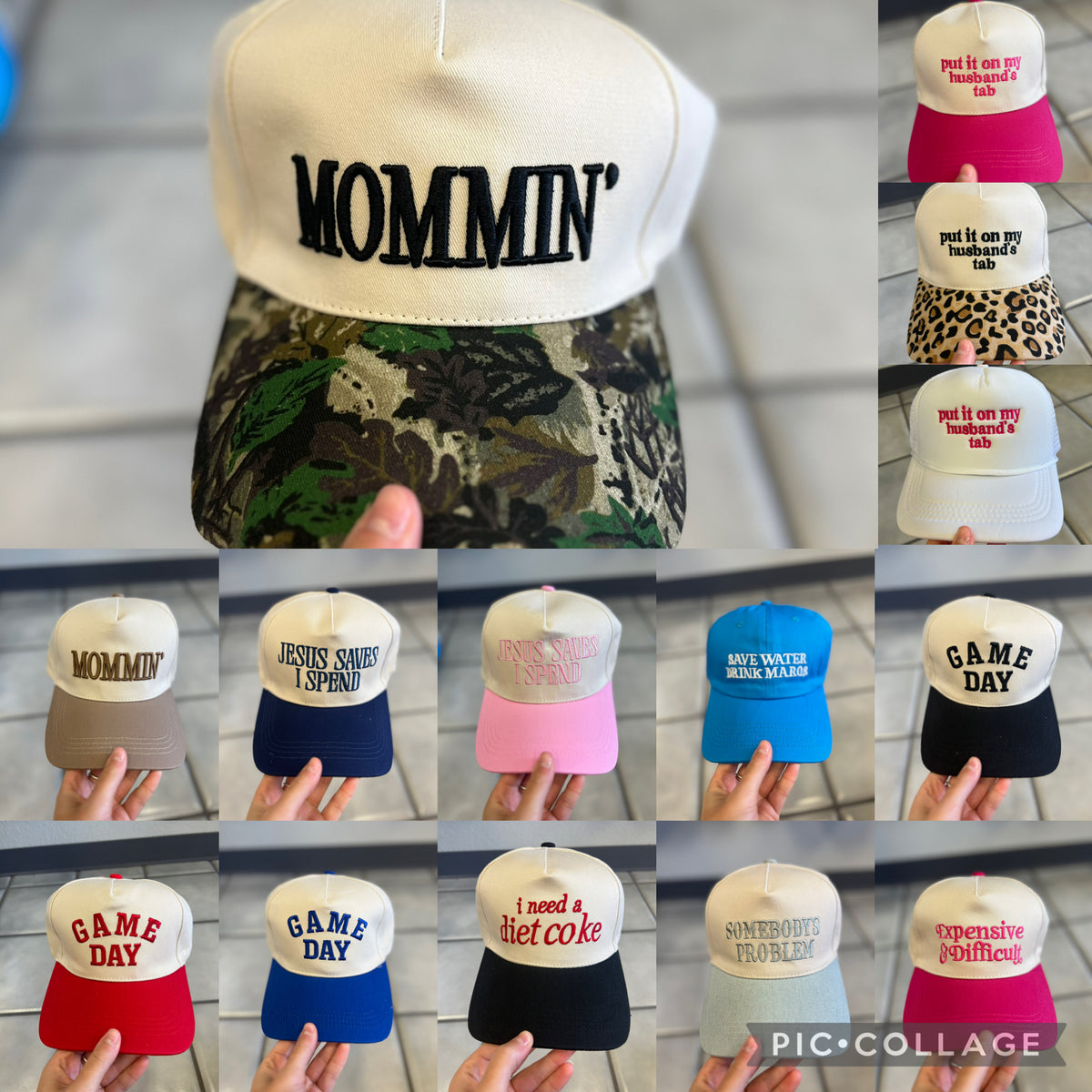 Z Embroidered Baseball Hats
