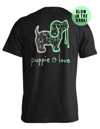 Puppie Love- Dancing Skeletons T Shirt - Glow in the Dark
