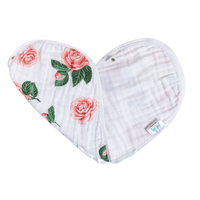 Camellia Baby 2-in-1 Burp Cloth and Bib (Floral)*