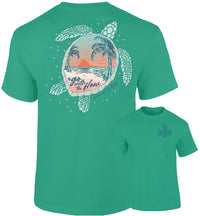 Southernology SS Turtle Go With the Flow Tshirt