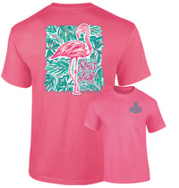 Southernology SS Flamingo Strut Your Stuff Tshirt