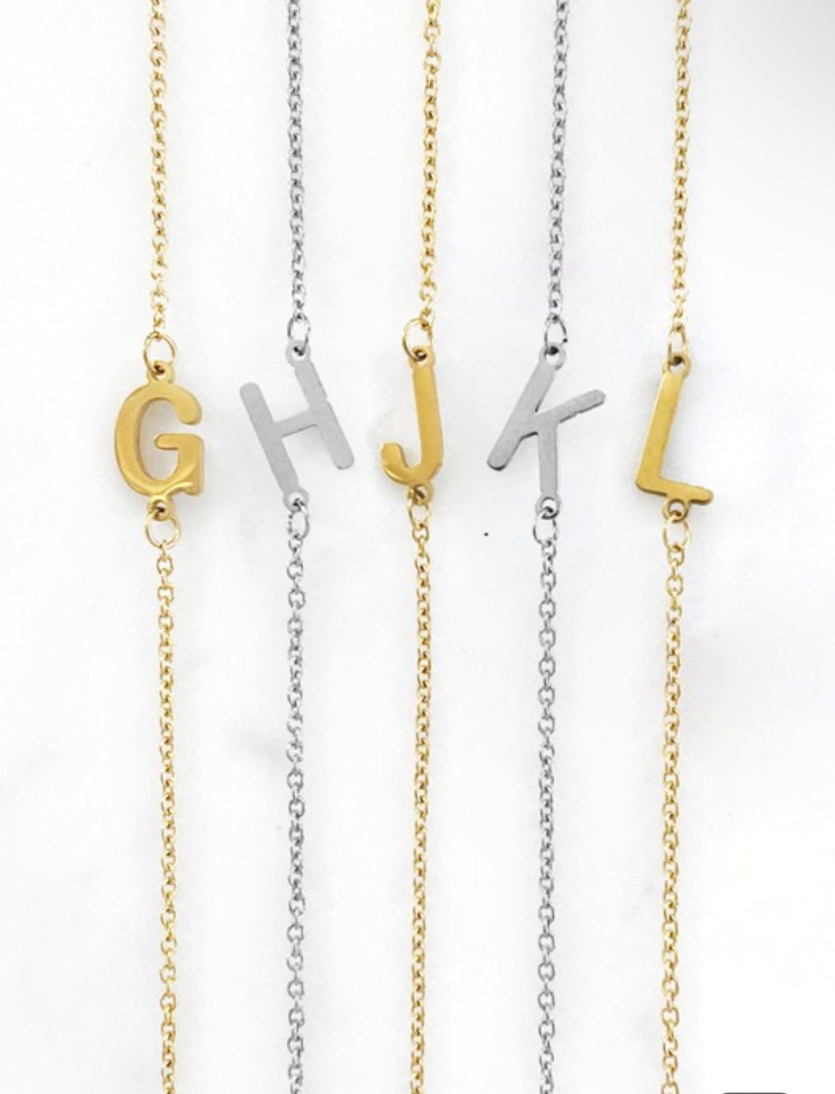 Dainty Initial Necklace*