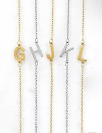 Dainty Initial Necklace*