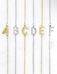 Dainty Initial Necklace*