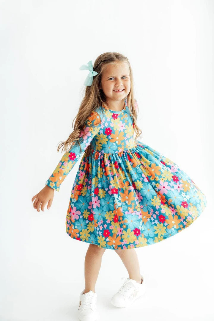 Flower Child Twirl Dress