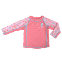 Baby Rashguard Long-Sleeved Swim Top - Sally Seahorse*