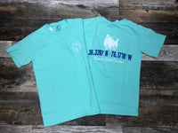 Camden NC Longitude & Latitude T Shirt*