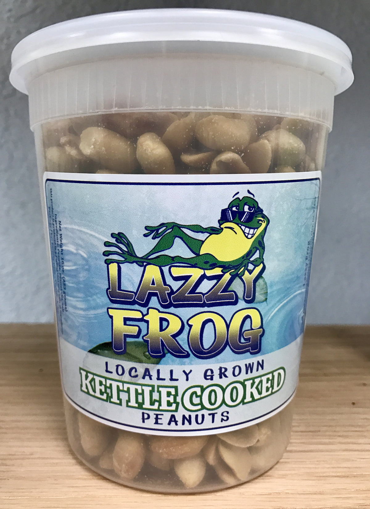 Lazzy Frog Kettle Roasted Peanuts*