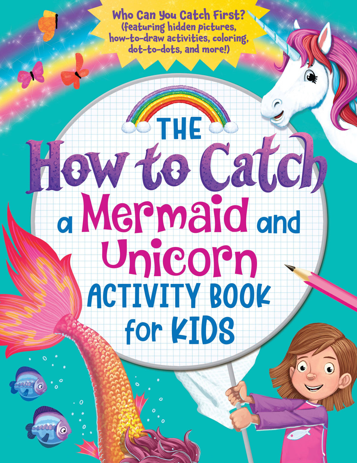 How to Catch a Mermaid and Unicorn Activity Book for Kids*
