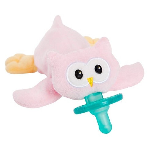 WubbaNub Pink Owl Pacifier - Box
