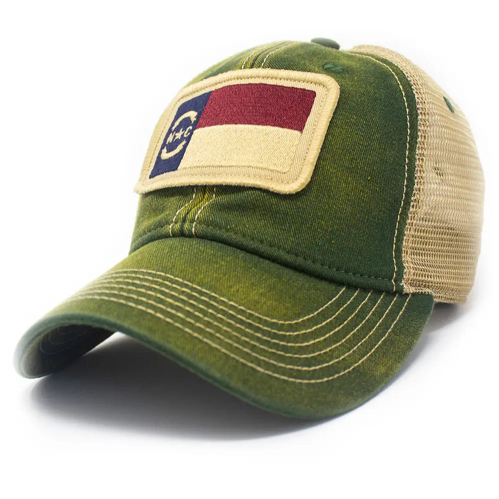 NC Flag Trucker Hat* – Lazzy Frog