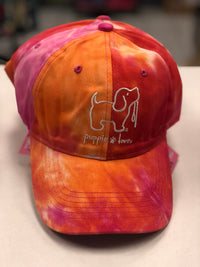 Tie Dye Puppie Love Baseball Caps*