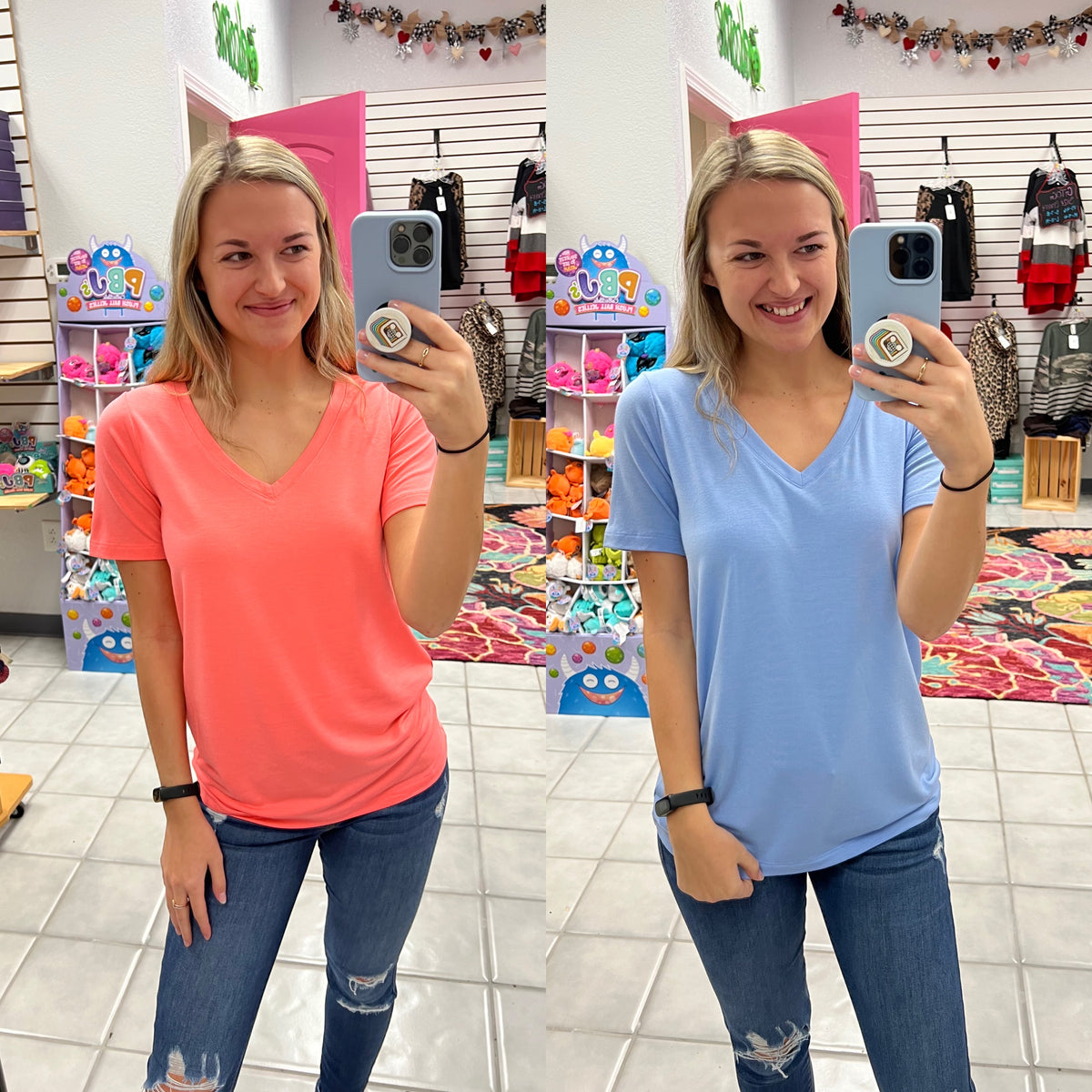 Z Basic V Neck