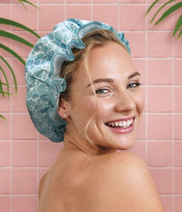 Lemon Lavender Shower Cap*