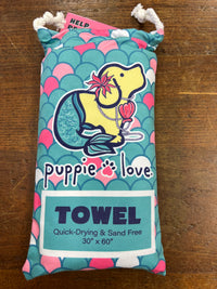 Puppie Love Quick Drying Towels