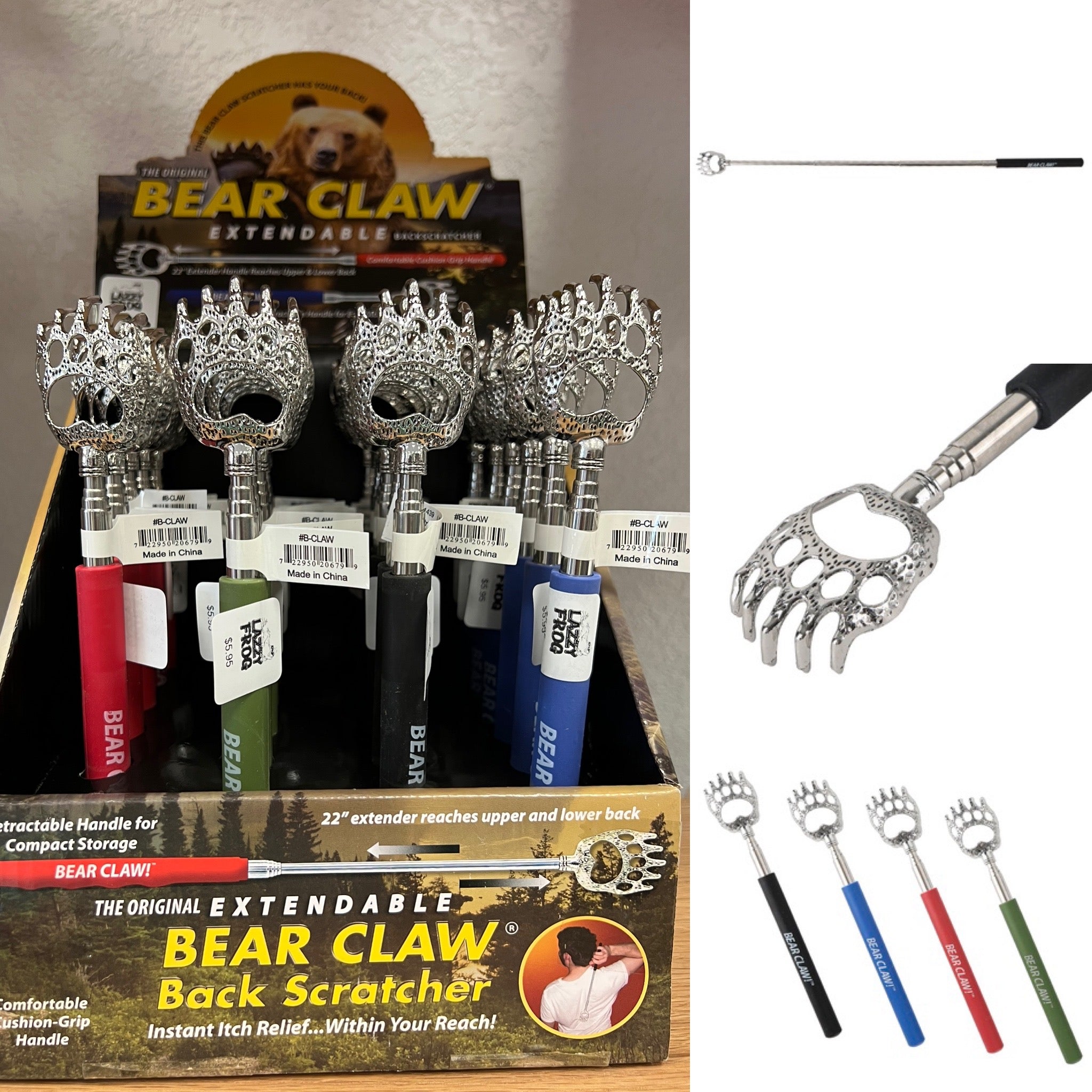Bear Claw Back Scratchers* – Lazzy Frog
