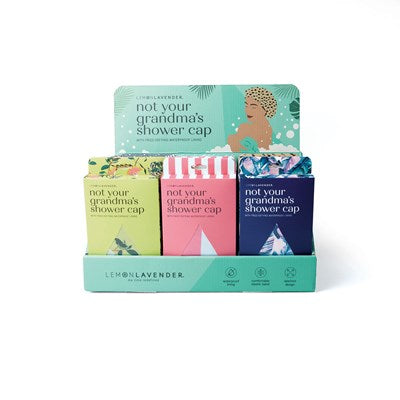 Lemon Lavender Shower Cap*