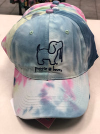 Tie Dye Puppie Love Baseball Caps*