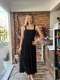 Z Smocked Midi Dress*