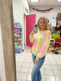 Color Block Sweater