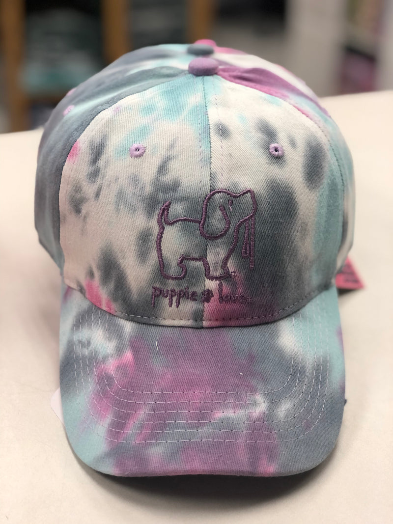 Tie Dye Puppie Love Baseball Caps*