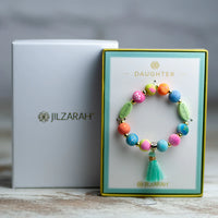 JIZARAH Daughter Girls Youth Tassel Bracelet.