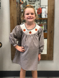Smocked Pumpkin Dress*