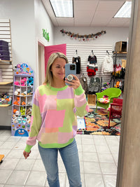Color Block Sweater