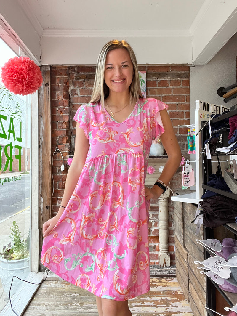 HM Baby Doll Swirl Dress*